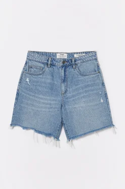 Relaxed Denim Short