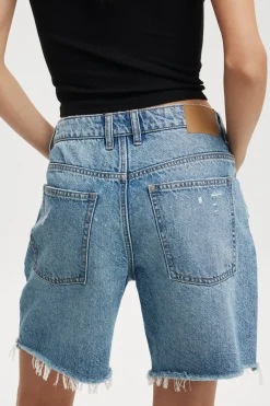 Relaxed Denim Short