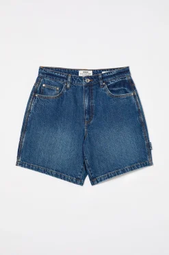 Relaxed Denim Short