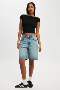 Rosa Low Back Short Sleeve Top