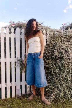 90 S Baggy Denim Jort