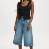 90 S Baggy Denim Jort