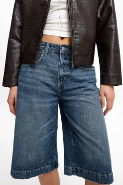 90 S Baggy Denim Jort