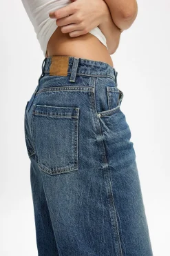 90 S Baggy Denim Jort