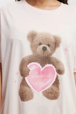 90S Graphic T-Shirt Nightie