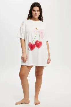 90S Graphic T-Shirt Nightie Personalised