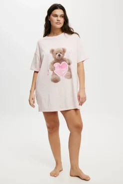 90S Graphic T-Shirt Nightie Personalised