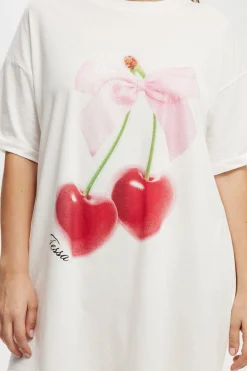 90S Graphic T-Shirt Nightie Personalised