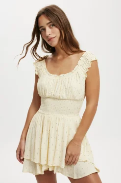 Sandy Tiered Playsuit