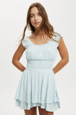 Sandy Tiered Playsuit