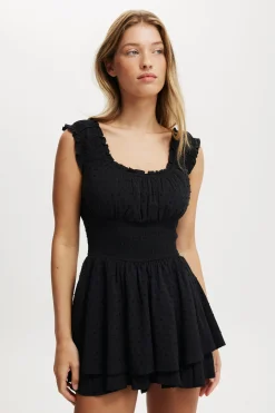 Sandy Tiered Playsuit