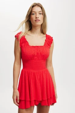 Sandy Tiered Playsuit