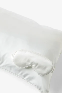 Satin Eyemask And Pillowcase Set