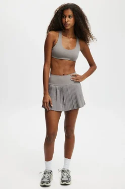 Shaped Pleated Skirt