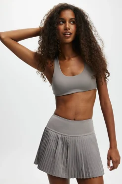 Shaped Pleated Skirt