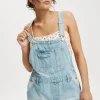 Short Denim Overall