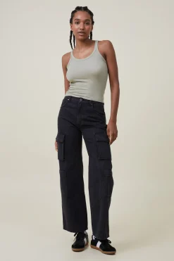Staple Rib Scoop Neck Tank