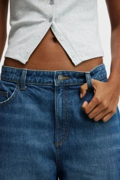 Super Baggy Cargo Denim Jort