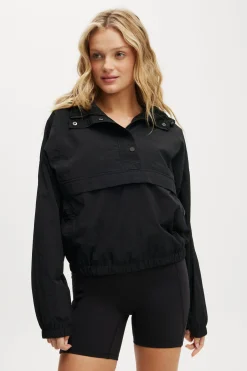 Tempo Half Zip Panelled Anorak