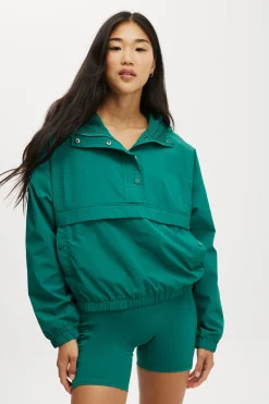 Tempo Half Zip Panelled Anorak