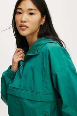 Tempo Half Zip Panelled Anorak
