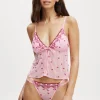 Trixie Bow Longline Bralette
