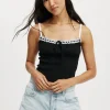 Tully Lace Trim Cami