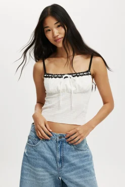 Tully Lace Trim Cami