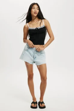 Tully Lace Trim Cami