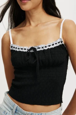 Tully Lace Trim Cami