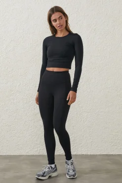 Ultra Soft Fitted Long Sleeve Top