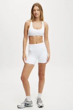 Ultra Soft Plunge Strappy Crop