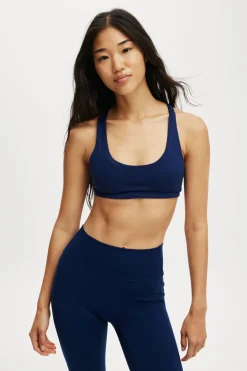Ultra Soft Plunge Strappy Crop
