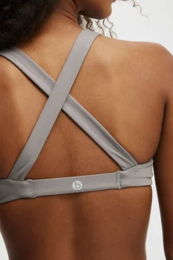 Ultra Soft Plunge Strappy Crop
