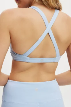 Ultra Soft Plunge Strappy Crop