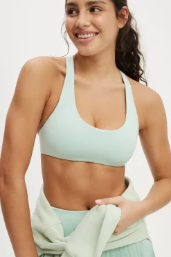 Ultra Soft Plunge Strappy Crop