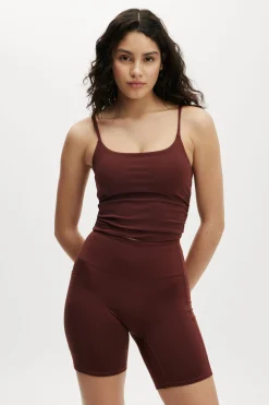 Ultra Soft Ruched Side Tank