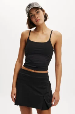 Ultra Soft Ruched Side Tank