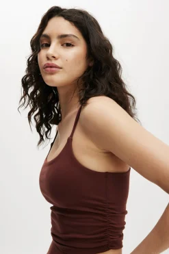 Ultra Soft Ruched Side Tank