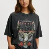 Willie Nelson Music Boxy Graphic Tee