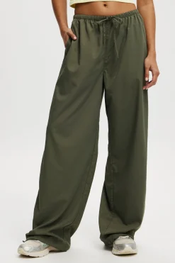 Woven Active Tie Up Pant