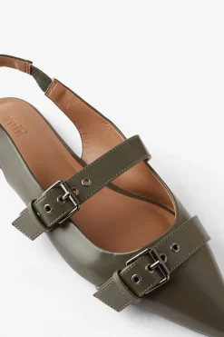 Zadie Buckle Slingback Point